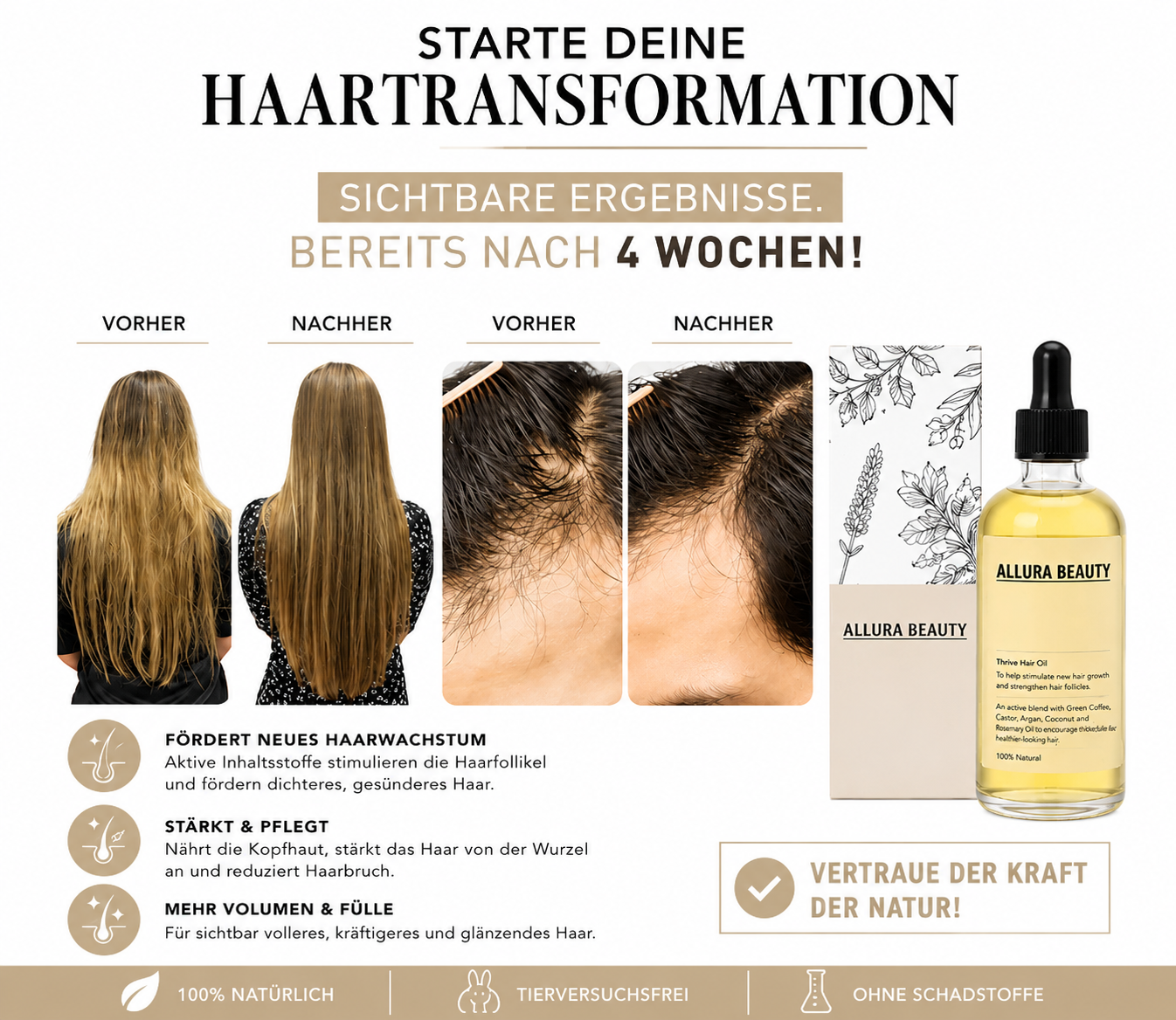 Allura Beauty - Hair Oil